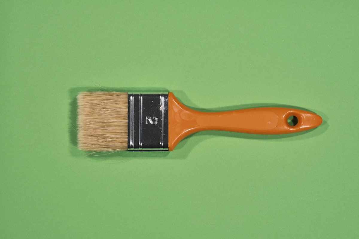 Pintor en detalle